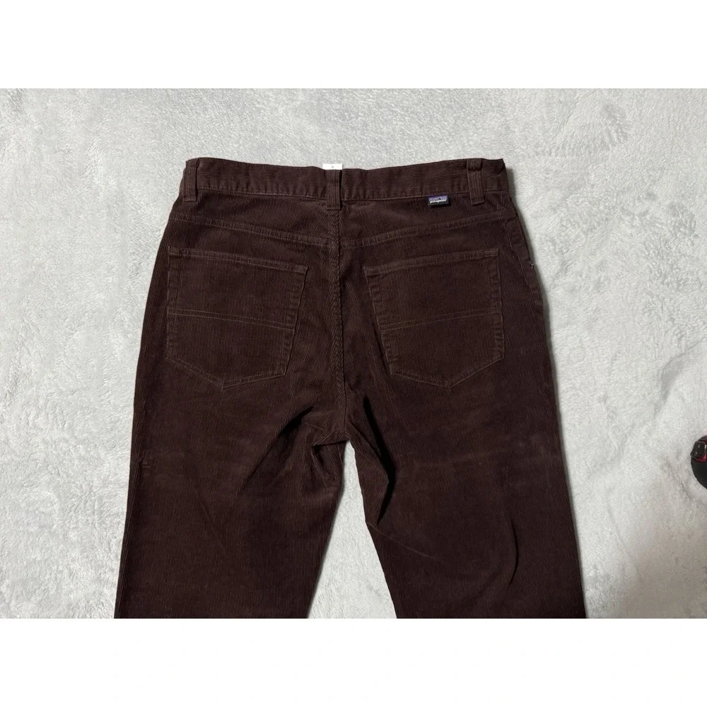 Patagonia Pants Mens 32 Brown Straight‎ Corduroy Organic Cotton Classic 32x31